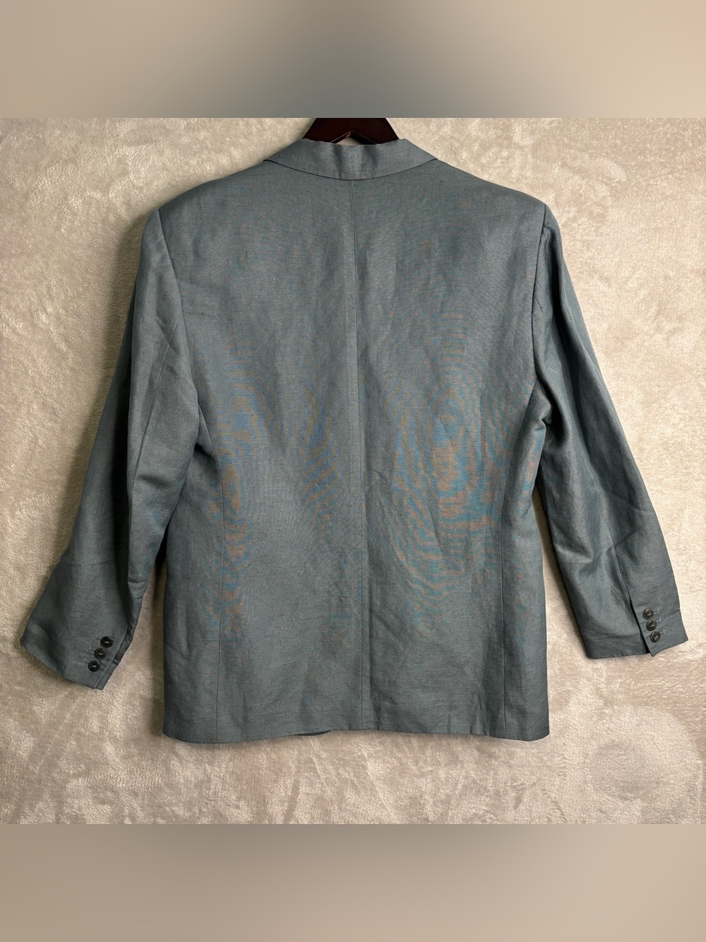Liz Claiborne Women’s Sage Blazer~ Linen Blend, Effortless Chic, Soft Power - Picture 2 of 8